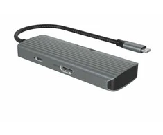 Icy Box Doko stotelė IB-DK4022a-CPD 6w1, HDMI,USB,PD