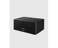 Icy Box „RaidSonic ICYBOX IB-1232CL-U3 2Bay“ prijungimo / klonavimo stotis, skirta 2,5 colio ir 3,5 colio HDD „Sata USB 3.2 Gen 1“