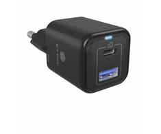 Icy Box IB-PS1020-PD USB įkroviklis 20W, 1x Type-C, 1x Type-A