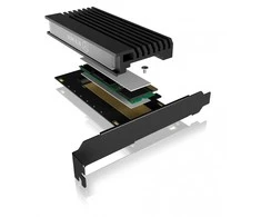 „Raidsonic“ | ICY BOX | PCIe plokštė su M.2 M-Key lizdu vienam M.2 NVMe SSD diskui