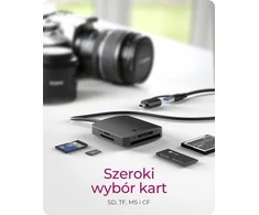 Icy Box Raidsonic 4-in-1 kortelių skaitytuvas su USB 3.2 Gen 1 Type-A + Type-C | IB-CR302-CU3