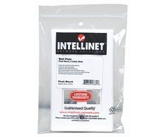 Intellinet 163316 Skydas paviršiuje montuojamam lizdui 4x Keystone