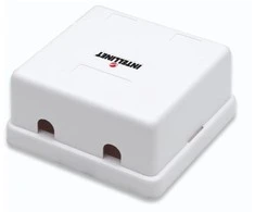 Intracom INTELLINET Paviršiaus montavimo dėžutė Keystone moduliui dviems lizdams baltas