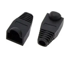 INTELLINET RJ45 kištuko dangtelis Juodas, kabelio dėklas, 504355