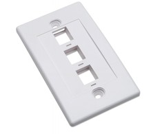 Intellinet 163309 Skydas paviršiuje montuojamam lizdui 3x Keystone