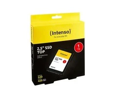 Intenso SSD TOP 1TB SATA3, 520/490MBs, Atsparus smūgiams, Mažos galios