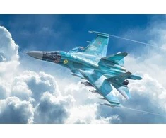 Italeri Su-34/Su-32 FN lėktuvo surenkamas rinkinys 1/72