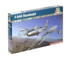 Italeri Republic F-84G Thunderjet 1/72 plastikinis lėktuvo surinkimo rinkinys
