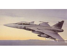 Italeri Saab JAS 39A Gripen 1/48 plastikinis lėktuvo modelis (2638)