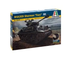 Italeri – M4A3E8 Sherman „Fury“, 1/35, 6529