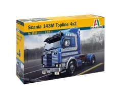 Italeri Scania 143M Topline 4x2 1/24 plastikinis surinkimo rinkinys (3910)