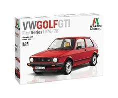 Italeri VW Golf GTI Pirmoji serija 1/24 plastikinis surenkamas modelis