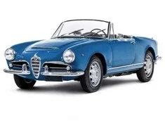 Italeri Alfa Romeo Giulia 1600 Spider 1/24 plastikinis rinkinys