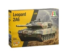 Italeri - Leopard 2A6, 1/35, 6567