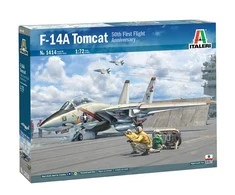 Italeri 1414 F-14A Tomcat 1/72 plastikinis lėktuvo modelio rinkinys