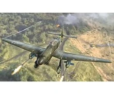 Italeri Junkers Ju 87 G-1 Stuka Kanonenvogel 1/48 plastikinis rinkinys