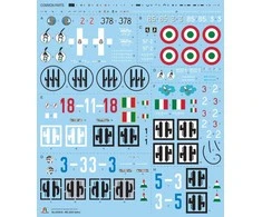 Italeri Macchi C.205 Veltro 1/32 lėktuvas – plastikinis modelis (2519)