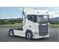 Italeri Scania 770 S V8 Balta kabina 1/24 plastikinis surenkamas rinkinys