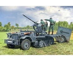 Italeri SD.KFZ.10/4 su FLAK 30 įgula, plastikinis modelis 1/35
