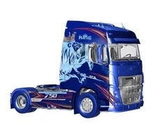 Italeri Volvo FH4 Globetrotter vidutinis stogas 1/24 plastikinis rinkinys