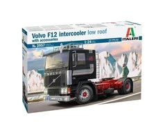 Italeri Volvo F12 Intercooler Low Roof 1/24 plastikinis sunkvežimis