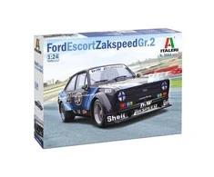Italeri Ford Escort Zakspeed Gr.2 1/24 plastikinis surinkimo rinkinys