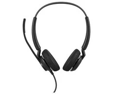 Jabra Engage 40 MS Stereo Inline Link Laidinės ausinės, USB-C/USB-A, Juoda