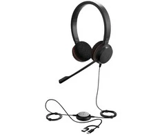Ausinės Jabra Evolve 20 USB-A amp C MS Mono