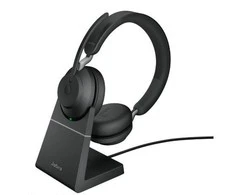 Ausinės JABRA Evolve2 65 Link380c MS Stereo Stovas Juodas