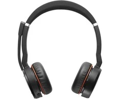Belaidės ausinės su mikrofonu Jabra Evolve 75 SE UC Stereo, Bluetooth, No Stovas
