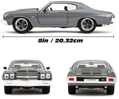 Jada Toys Automobilio modelis 1970 Chevrolet Chevelle SS Jada, pilkas