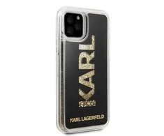 Karl Lagerfeld telefono dėklas Glitter Karl Logo iPhone 11 Pro