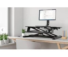 Kensington K55512WW SmartFit Space-Saving Single Monitorius Arm Monitoriaus laikiklis, Juoda