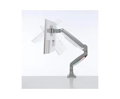 Leitz Kensington K55470EU stalinis plokščiųjų ekranų laikiklis 81,3 cm (32") Gnybtas / varžtai Pilka, Sidabras