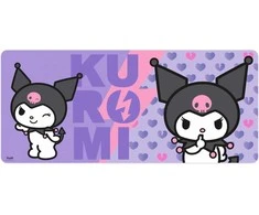 Kids Euroswan Vaikiškas kilimėlis pelei „Euroswan“, 80x35 cm, „Kuromi Hello Kitty“