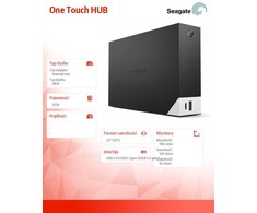 Kietasis diskas „Seagate One Touch“ darbalaukio šakotuvas 12 TB STLC12000402