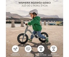 KINDERKRAFT balansinis dviratis Xploit, sidabrinis, KRXPLO00GRY0000