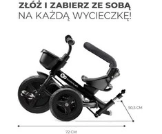 KINDERKRAFT triratukas Aveo pilkas, KRAVEO00GRY0000