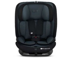 KINDERKRAFT ONETO3 i-Size automobilinė kėdutė 76-150 cm grafito juoda