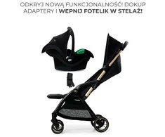 Vežimėlis KINDERKRAFT APINO dove grey, KSAPIN00GRY0000