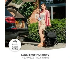 Vežimėlis KINDERKRAFT APINO dove grey, KSAPIN00GRY0000