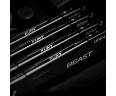 RAM Kingston KF436C18BBK2/64 64GB 3600MHz DDR4 CL18 DIMM (Kit of 2) FURY Beast Juodas | Kingstonas