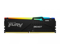 RAM Kingstonas | Fury Beast RGB | 16 GB | DDR5 | 5200 MHz | PC/serveris | Registracijos Nr. | ECC Nr