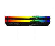 RAM Kingstonas | Fury Beast RGB | 32 komplektas (16GBx2) GB | DDR5 | 5200 MHz | PC/serveris | Registracijos Nr. | ECC Nr