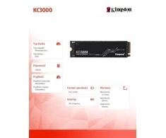KINGSTON 512G KC3000 M.2 2280 NVME SSD GEN 4