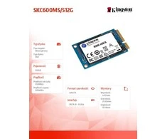 KINGSTON SKC600MS/512GB MSATA