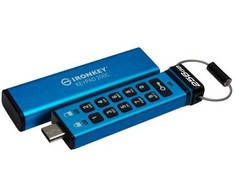Kingston IronKey klaviatūra 200 256 GB USB-C AES Encrypted