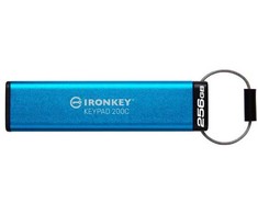 Kingston IronKey klaviatūra 200 256 GB USB-C AES Encrypted