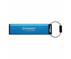 Kingston IronKey klaviatūra 200 32GB USB-C AES Encrypted