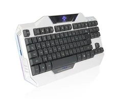 Klaviatūra E-Blue E-Mėlyna E-Mėlyna Auroza (ECM811WHUS- TV)